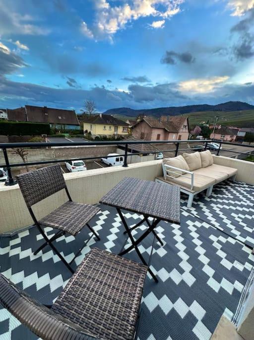 Апартаменты A2 Pas De Colmar Terrasse,Parking Винтсенайм Экстерьер фото
