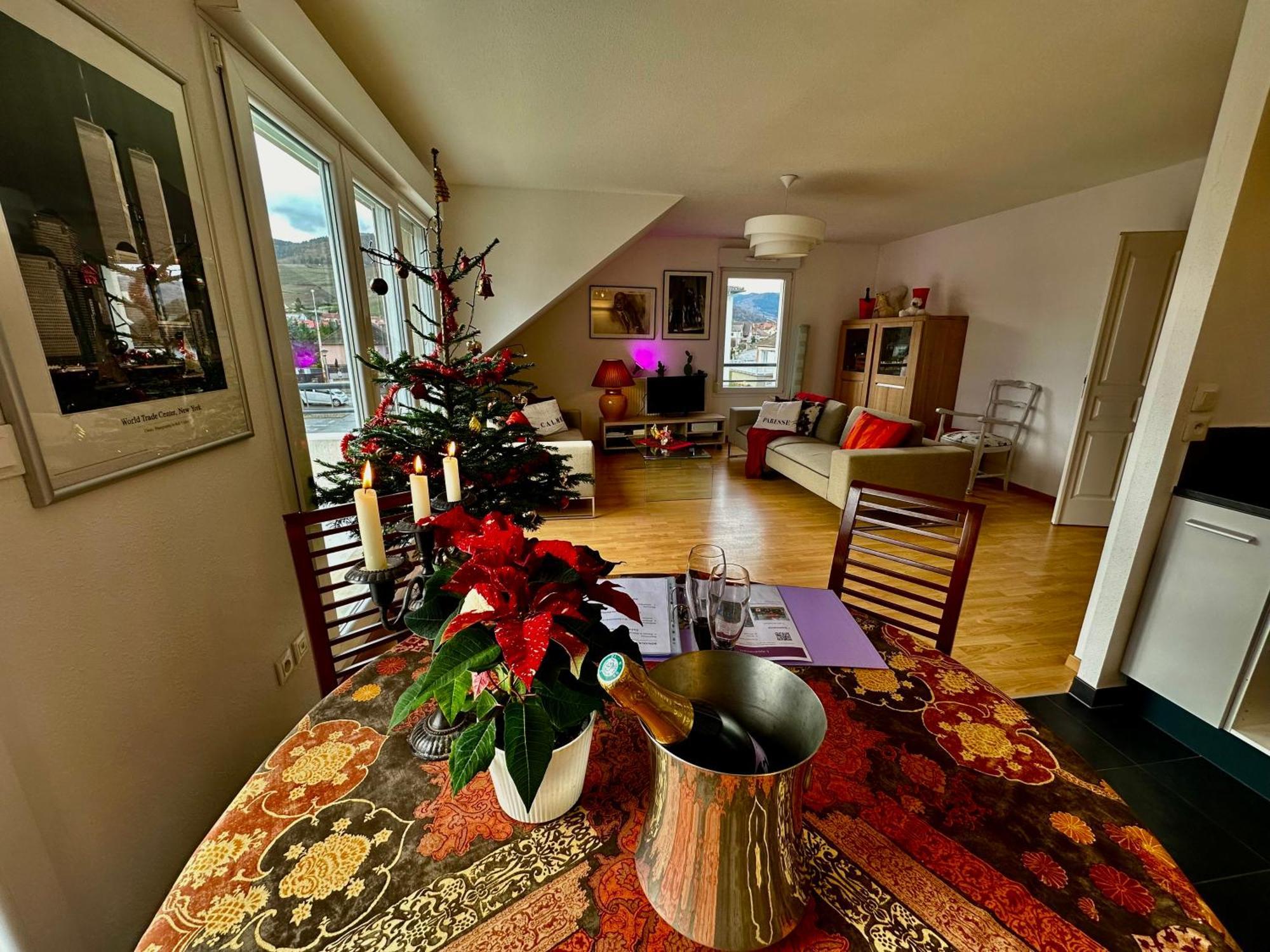 Апартаменты A2 Pas De Colmar Terrasse,Parking Винтсенайм Экстерьер фото